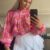 Boho oversized blouse - Tie dye