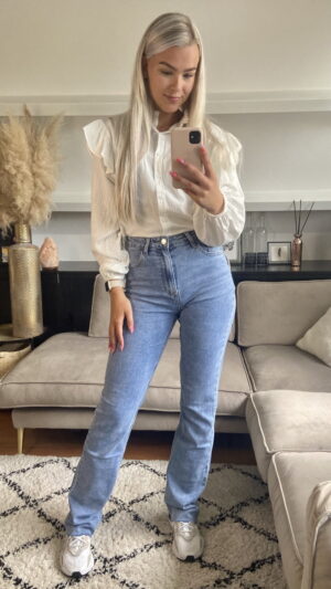 IMG_1826 Groot Tall straight leg jeans - Blue