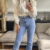IMG_1826 Groot Tall straight leg jeans - Blue