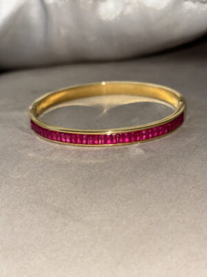 img_5380 Bracelet stones - Pink/Gold