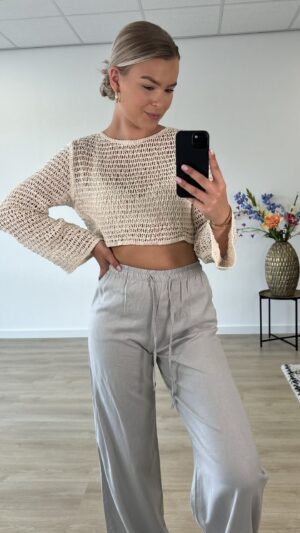 img_7491 Crochet top Creme