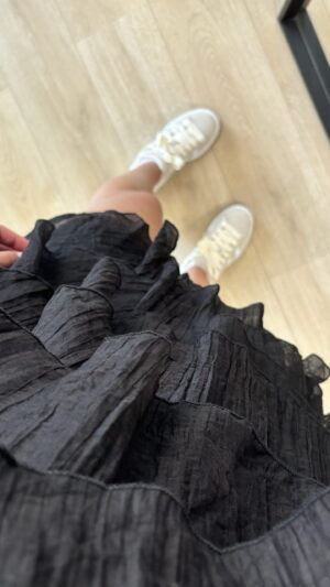 img_7683 Ruffle dress black