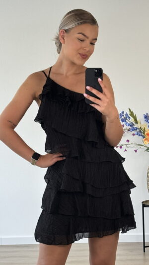 img_7701 Ruffle dress black