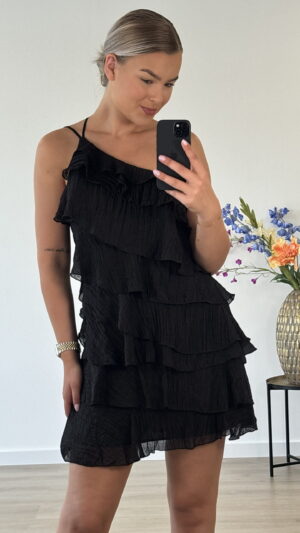 img_7707 Ruffle dress black