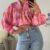 Boho oversized blouse - Tie dye