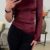One shoulder top - Bordeaux