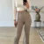 Straight leg pantalon - Taupe
