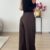 0ecd2822-e345-47ae-a6e0-7796e435cf31 Tall wide leg pantalon - Bruin