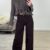 img_2975 Tall jeans wide leg met stretch - Bruin