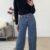 Tall jeans stretch met schuine knoop - crossover