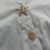 img_5489 Blouse met gouden knopen - Licht blauw