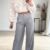 img_6709 Tall wide leg pantalon - Licht blauw