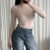 screenshot-113 Roze kanten top met lange mouwen - stretch