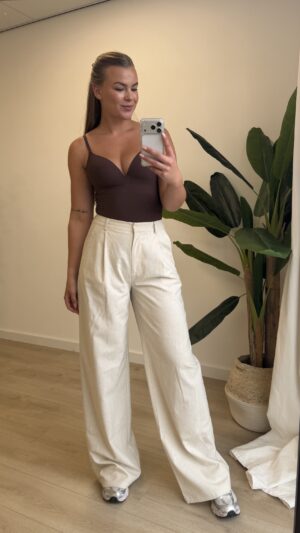 img_8698 Linnen pantalon beige - Tall