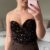 img_2815 Bruine glitter top strapless